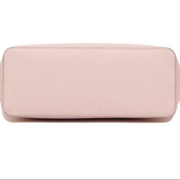 MICHAEL KORS CHARLOTTE LARGE TOP ZIP POWDER BLUSH - Picture 15 of 16